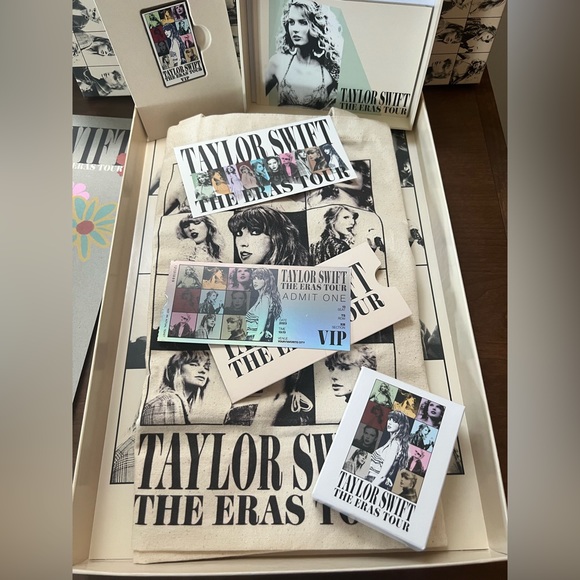 Taylor Swift | Other | Complete Vip Taylor Swift Eras Tour Box Set W ...